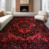 Contemporary Ogee Print(Red)