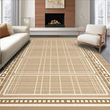 Chic Geometric Earth Tone Design(Beige)