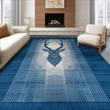 Chic Nature Inspired Geometric Layout(Blue)