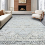 Minimalist Distressed Diamond Artwork(Gray)