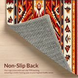 Vibrant Colorful Patterned Motif(Red)