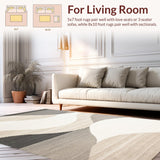 Artistic Ivory Swirl Aesthetic(Beige)