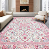 Charming Floral Medley Aesthetic(White)