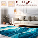 Elegant Abstract Water(Blue)