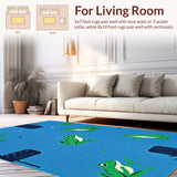 Lively Green Aquatic Theme(Blue)