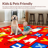 Brightly Illustrated Learning Landscape(Red)