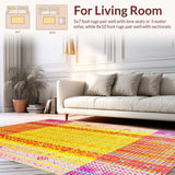 Dynamic Multi colored Circular Design(Red)