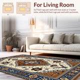 Elegant Southwestern Geometric Motif(Beige)