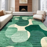 Artistic Geometric Fluid Lines(Green)