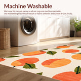 Vibrant Abstract Citrus Design Appeal(Beige)