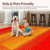 Illusory Geometric Landscape(Red)