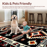 Bold Tribal Contrast Composition(Black)