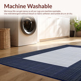 Contemporary Navy Trellis Design(Blue)