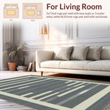 Elegant Cream Geometric(Beige)