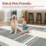 Coastal Striped Aesthetic(Gray)