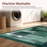 Elegant Geometric Forest Green(Green)