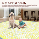 Eclectic Modern Diamond Motif(Yellow)