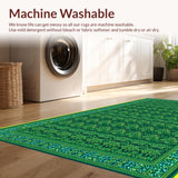 Whimsical Floral Curvilinear Theme(Green)