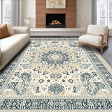 Artistic Geometric Medallion Style(Beige)