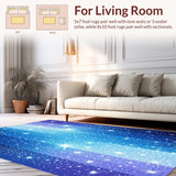 Glittering Tie Dye Dreamscape(Blue)