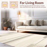 Fresh Earthy Stripe Motif(Beige)