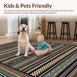 Artistic Tribal with Tassels(Black)