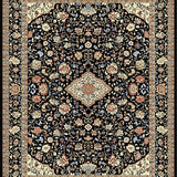 Stylish Retro Inspired Flora(Black)