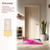 Artistic Gray and Pink Harmony(Pink)