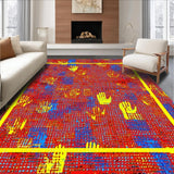 Charming Colorful Childlike Appeal(Red)