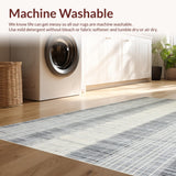 Artful Striped Motif with Flair(Gray)