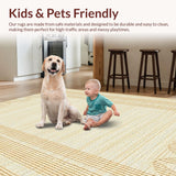 Inviting Braided Border Design(Beige)