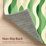 Elegant Contemporary Fluid Design(Green)