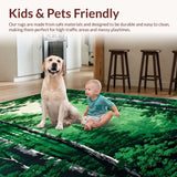 Artistic Abstract Tree Silhouettes(Green)