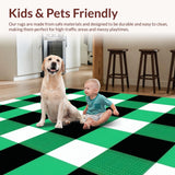 Chic Rustic Checkered Aesthetic(Green)