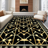 Elegant Crisscross Shell Ornamentation(Black)