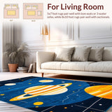 Radiant Space Odyssey Illustration(Blue)