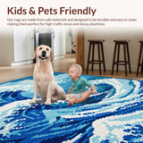 Funky Nautical Swirl Composition(Blue)