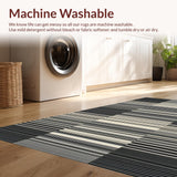 Contemporary Black and White Geometric(Gray)