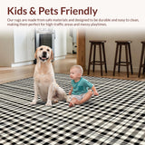 Artful Handwoven Stripe Aesthetic(Black)