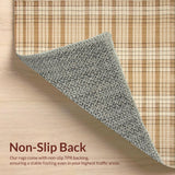 Contemporary Brown Lattice Artistry(Beige)