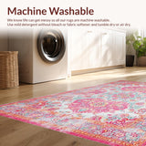 Rustic Lagoon Floral Patterned Elegance(Pink)