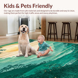 Colorful Gradient Artful Mosaic(Green)