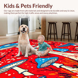 Cheerful Funky Nature Inspired(Red)