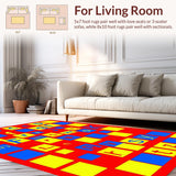 Vibrant Educational Alphabet Design(Blue)