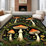 Stylish Gothic Inspired Leaf(Black)