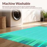 Handcrafted Tropical Wave Design(Blue)