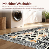 Rustic Earthy Toned Linear Design(Black)
