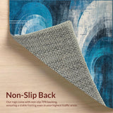 Chic Multi Tonal Textural Design(Blue)