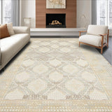 Area Beige Farmhouse Diamond(Beige)