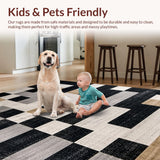 Contemporary Neutral Tiled Arrangement(Gray)